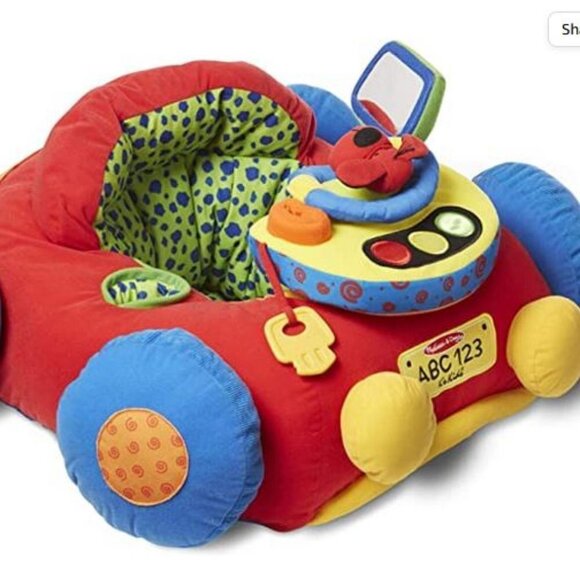 Melissa & Doug Beep-Beep and Play Activity Center Baby Toy Car - Picture 1 of 6